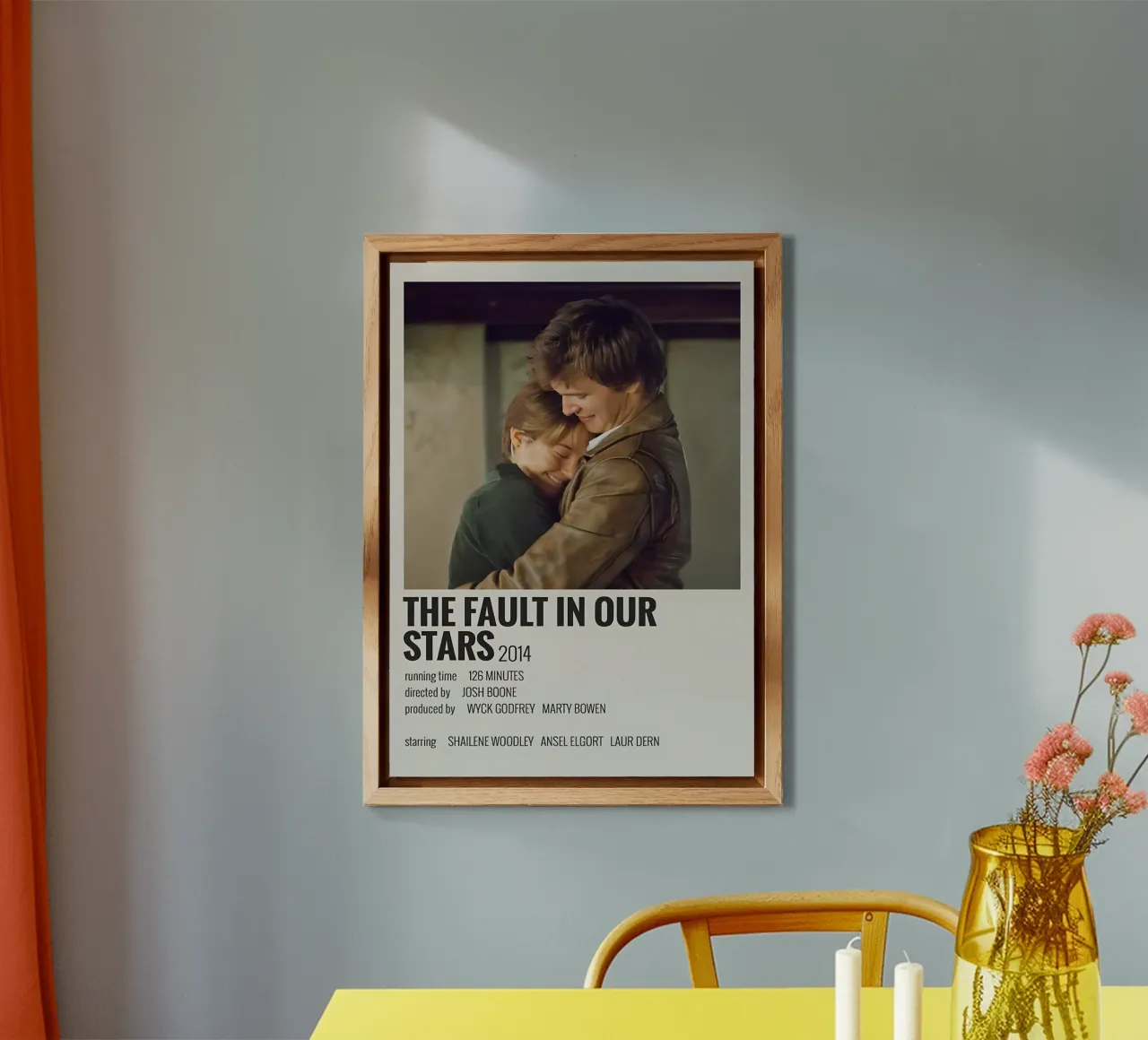 THE FAULT IN OUR STARS 2014 alluminio dibond da MVFminimalist