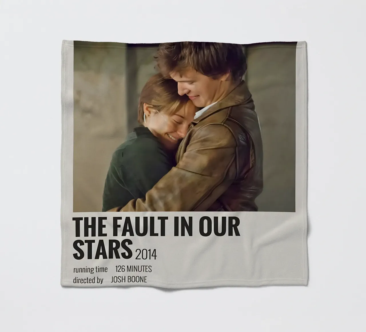 THE FAULT IN OUR STARS 2014 coperta in pile da MVFminimalist