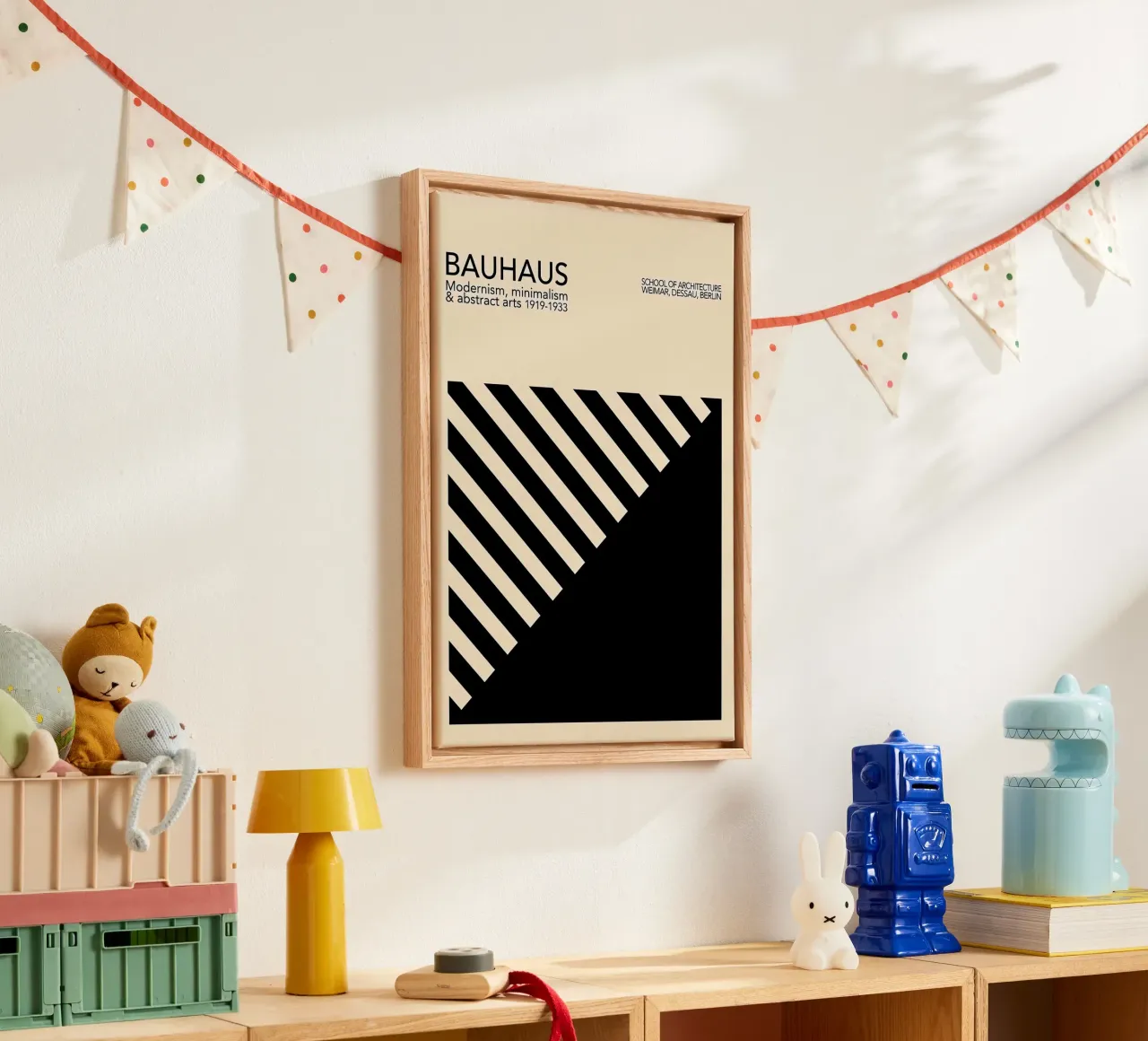 Bauhaus 1919 canvas by Brooke