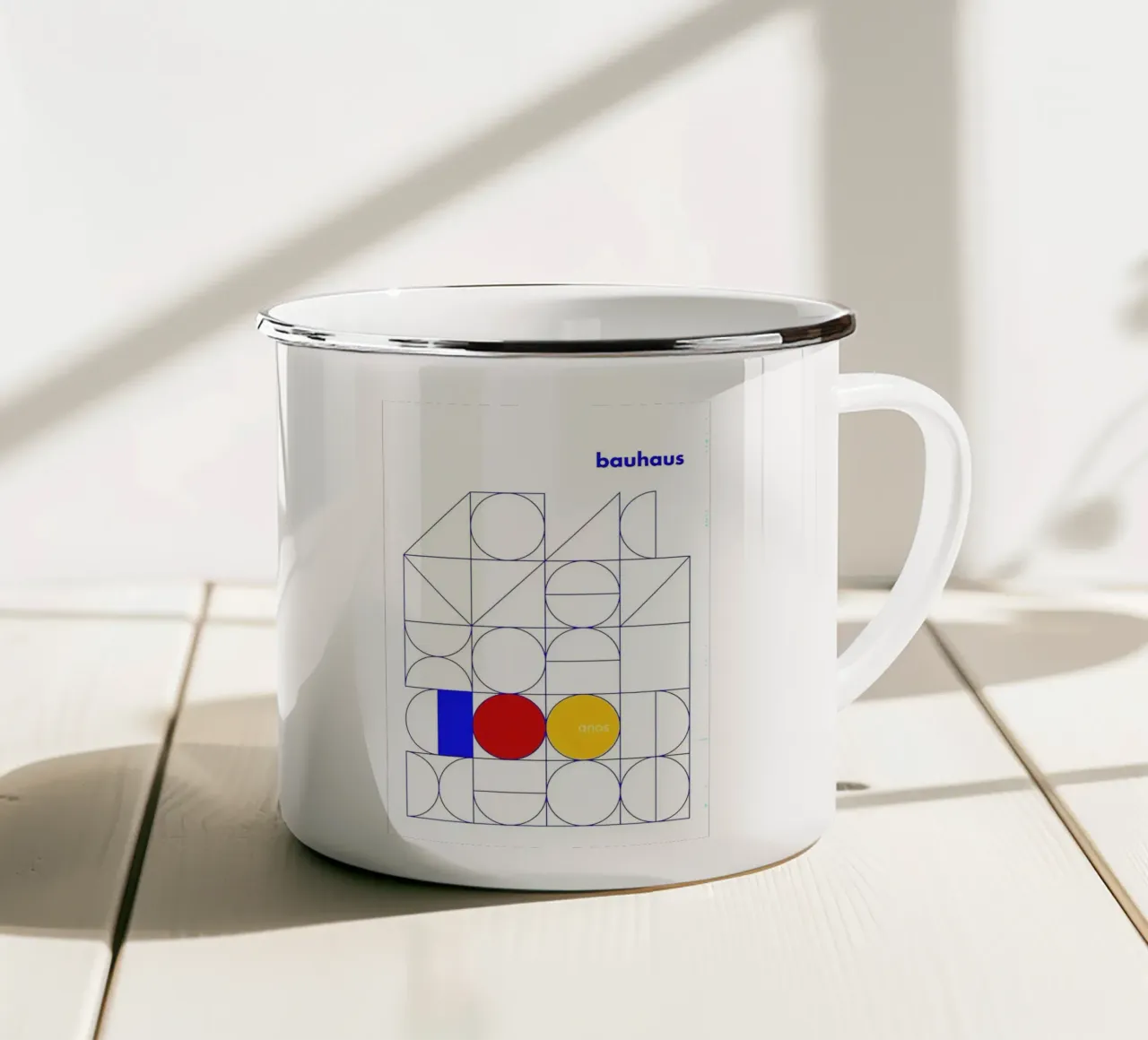 Bauhaus 1919 tazza in smalto da Brooke