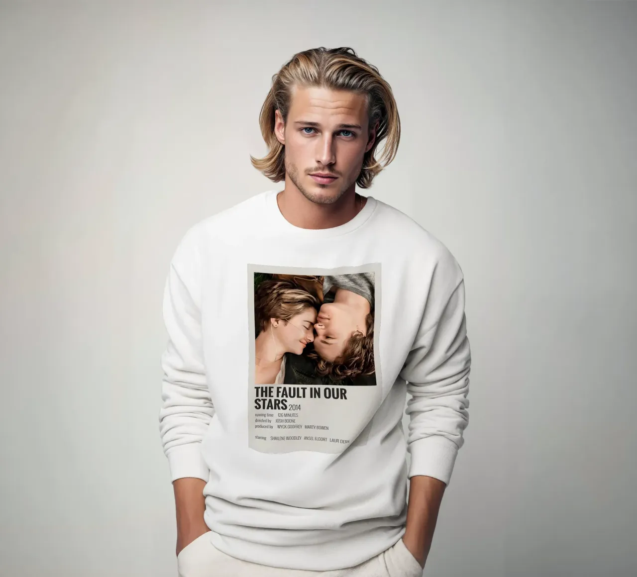 THE FAULT IN OUR STARS 2014 felpa da MVFminimalist