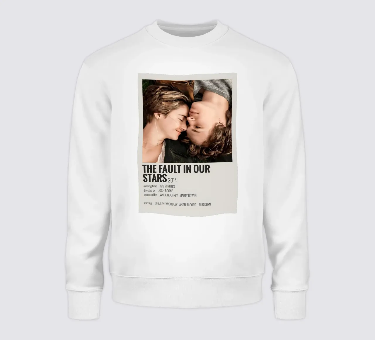 THE FAULT IN OUR STARS 2014 felpa da MVFminimalist