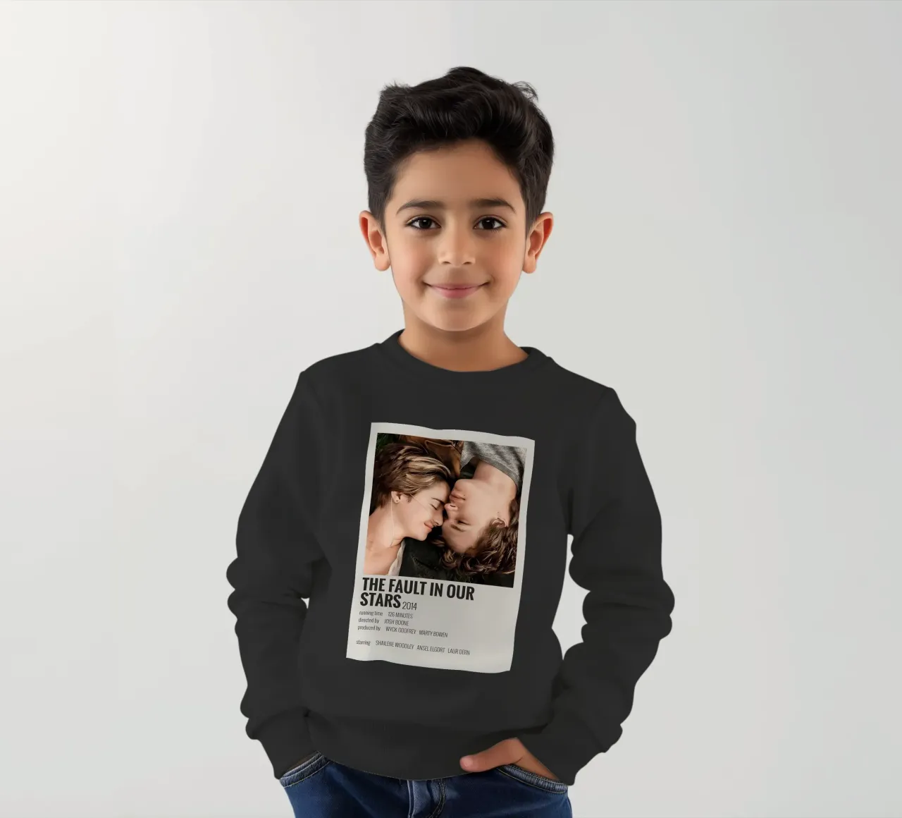 THE FAULT IN OUR STARS 2014 felpa bambino da MVFminimalist