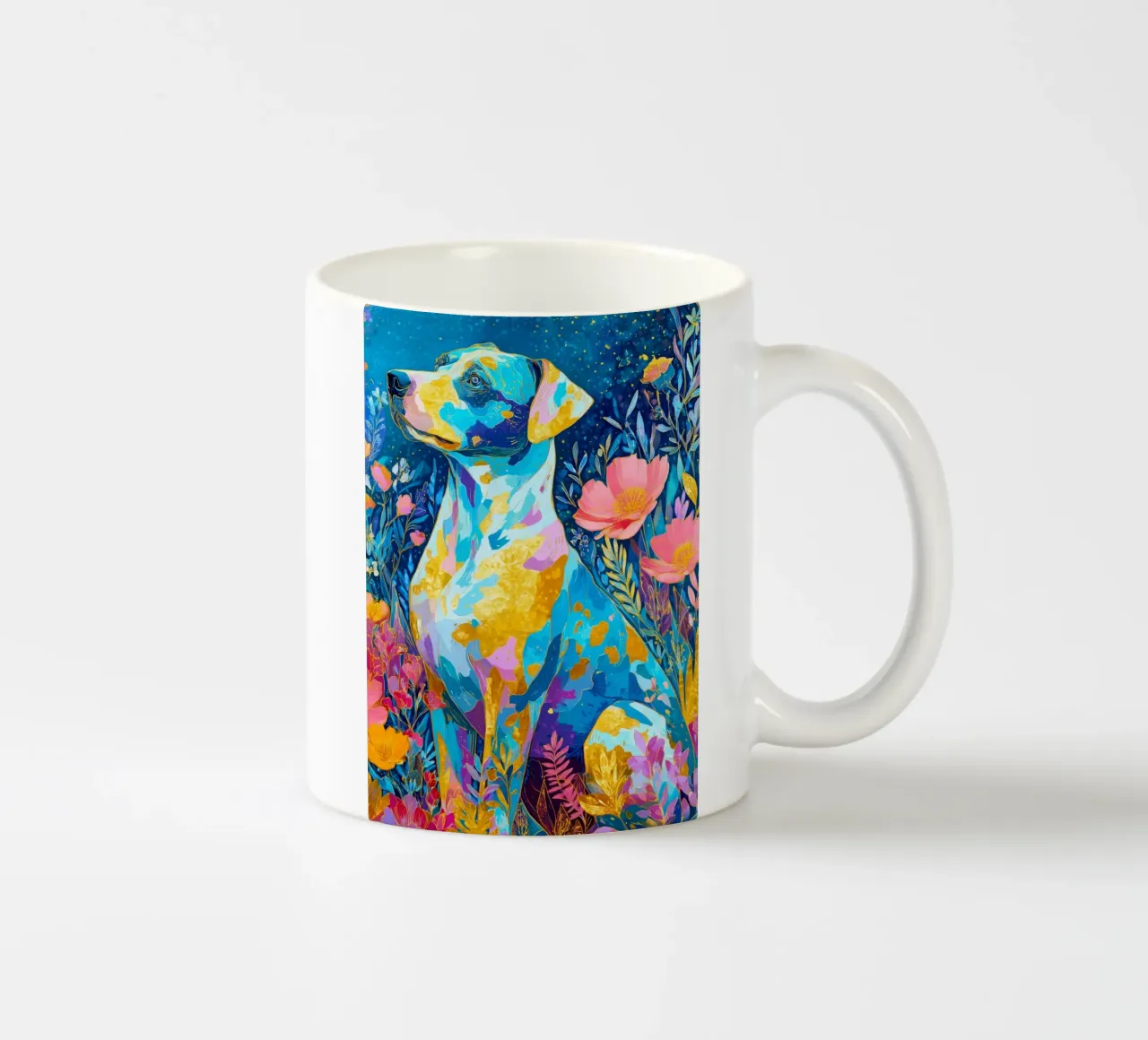 Cane adorabile tazza in ceramica da Justyna Jaszke JBJart