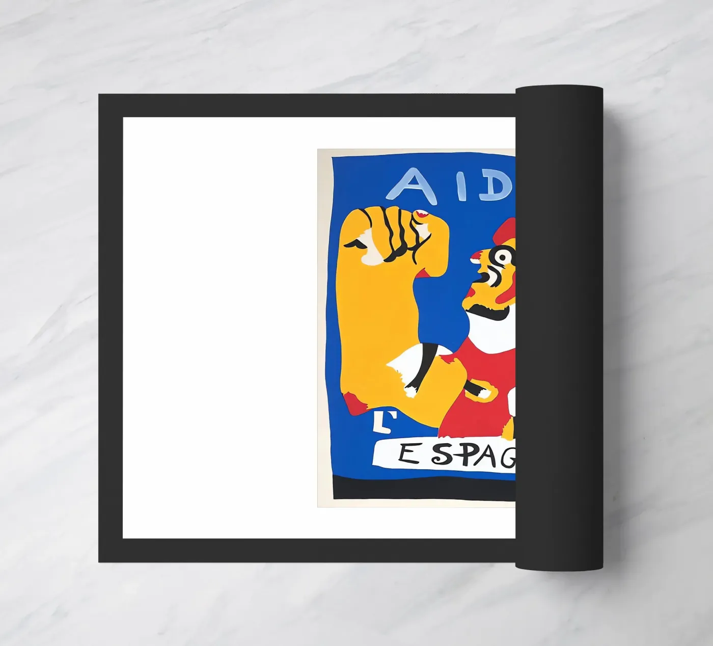 Help Spain doormat by Narciso