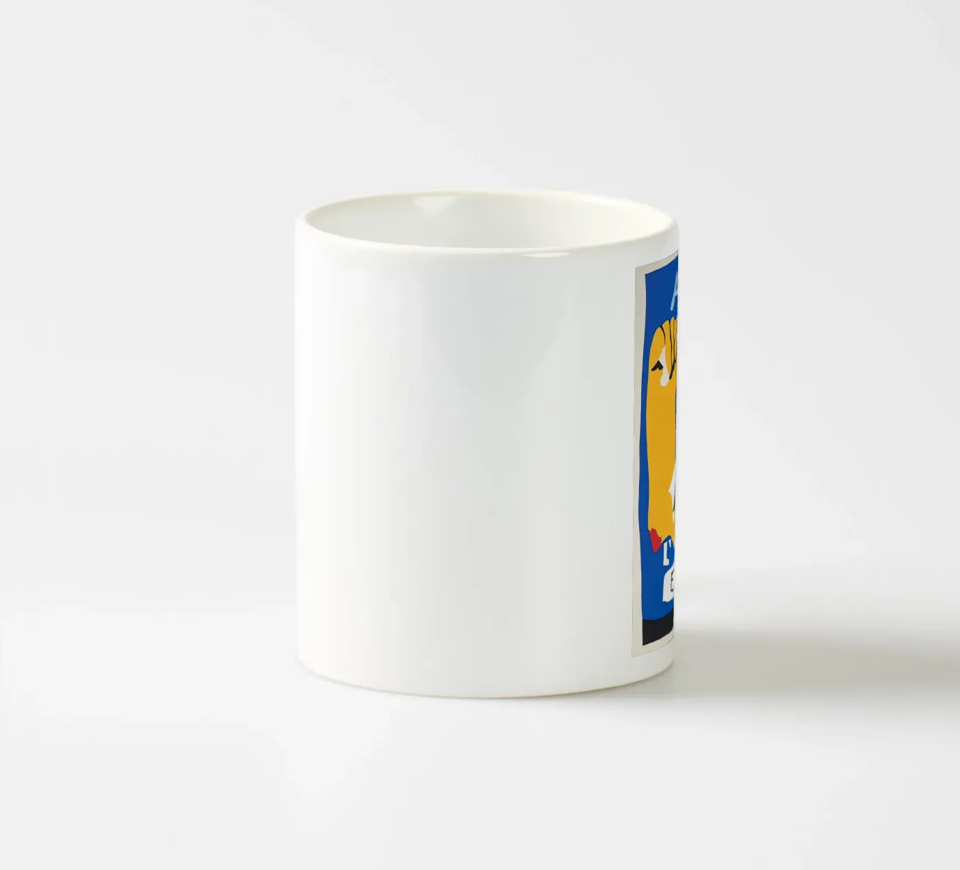 Help Spain ceramic mug by Narciso
