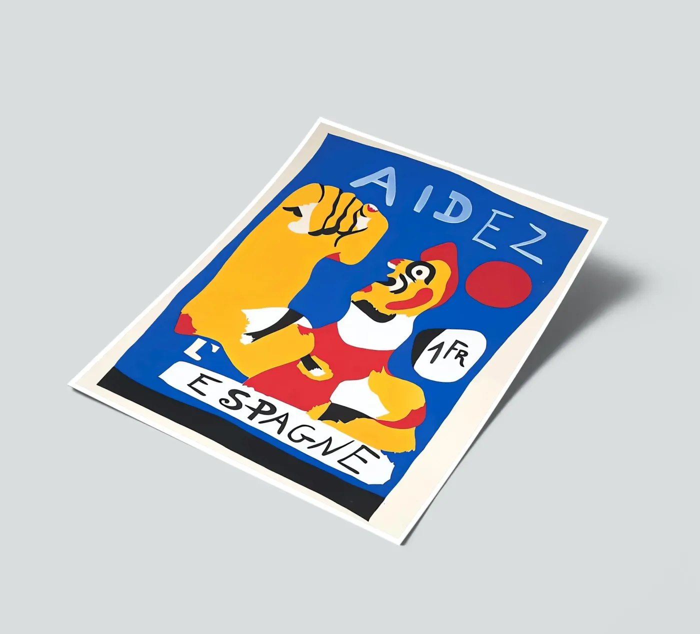 Help Spain sticker sheet by Narciso