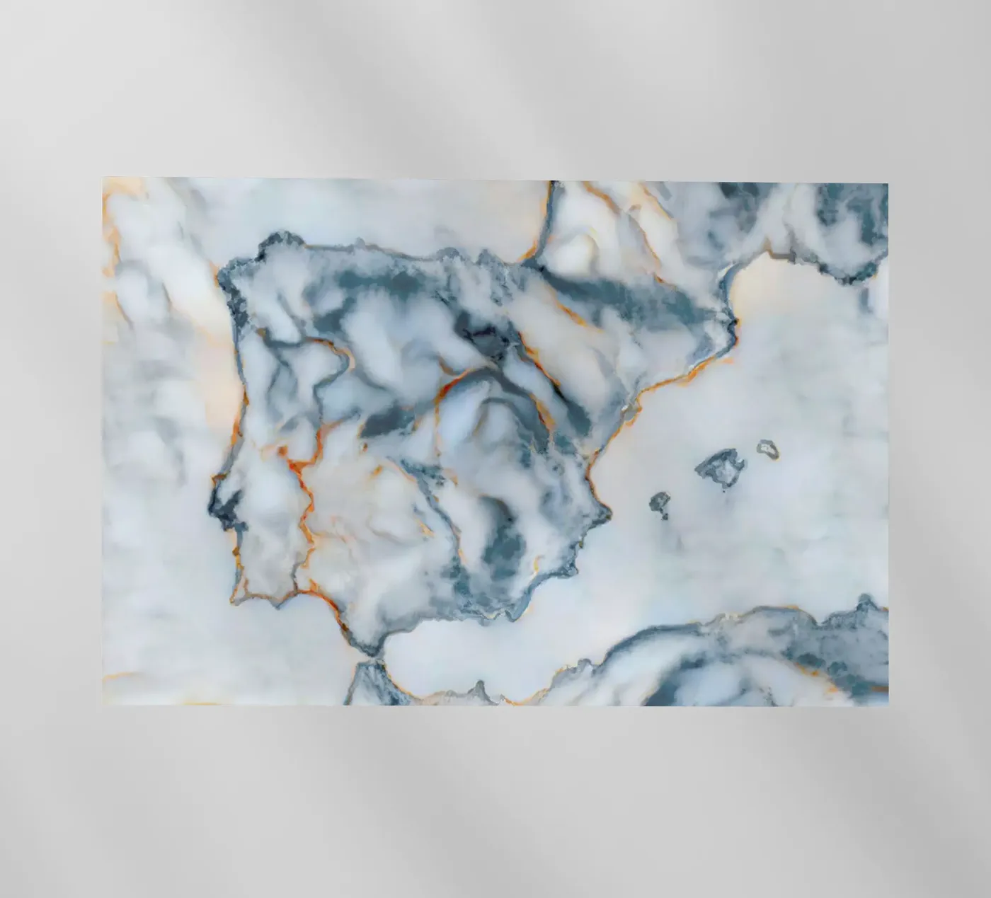 Spain Marble Map pellicola backlit da Octavian