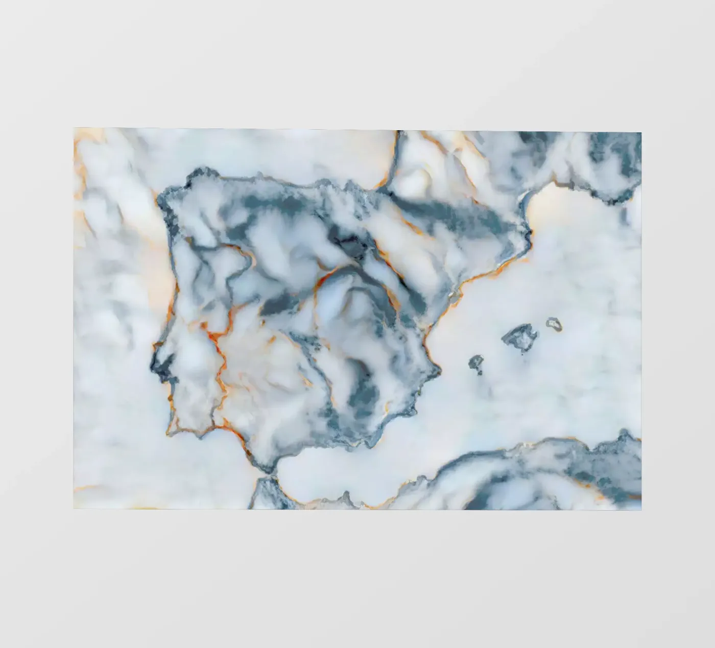 Spain Marble Map pellicola backlit da Octavian