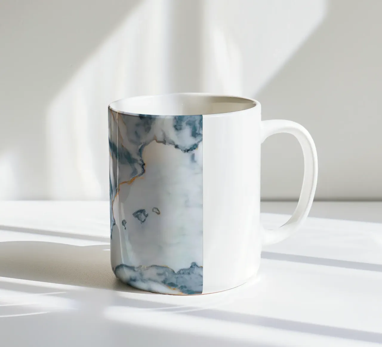 Spain Marble Map tazza in ceramica da Octavian