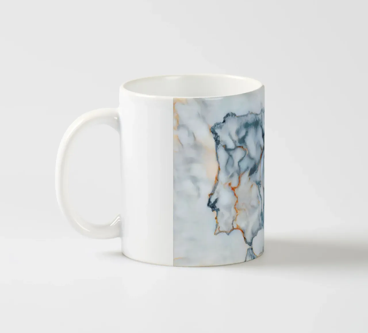 Spain Marble Map tazza in ceramica da Octavian