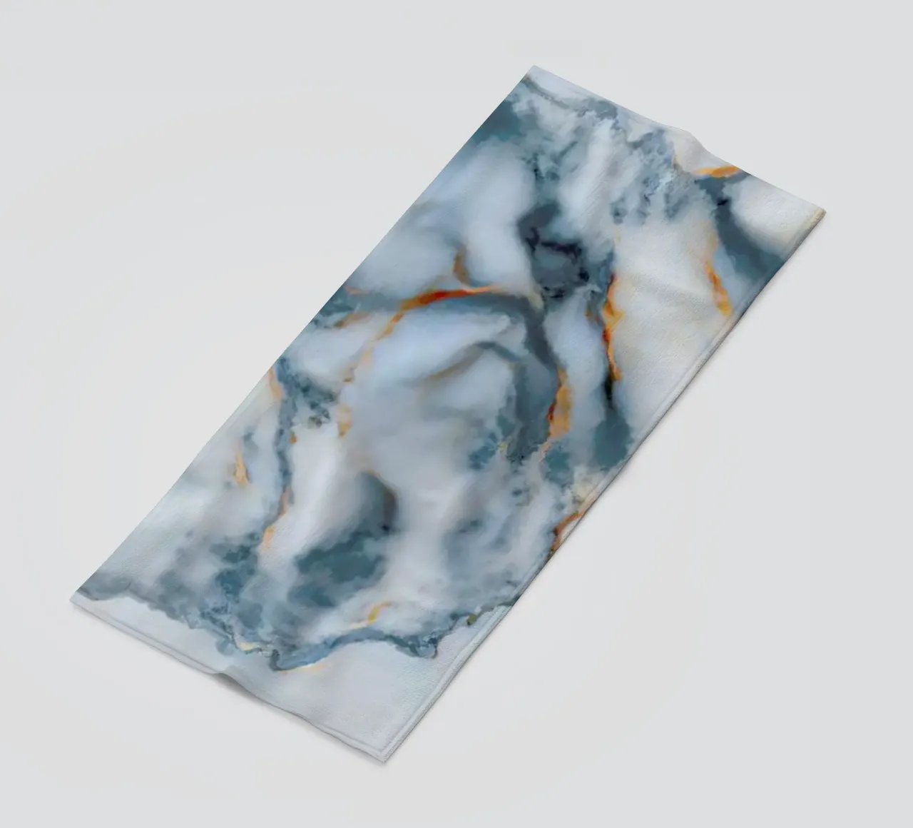 Spain Marble Map beach towel by Octavian