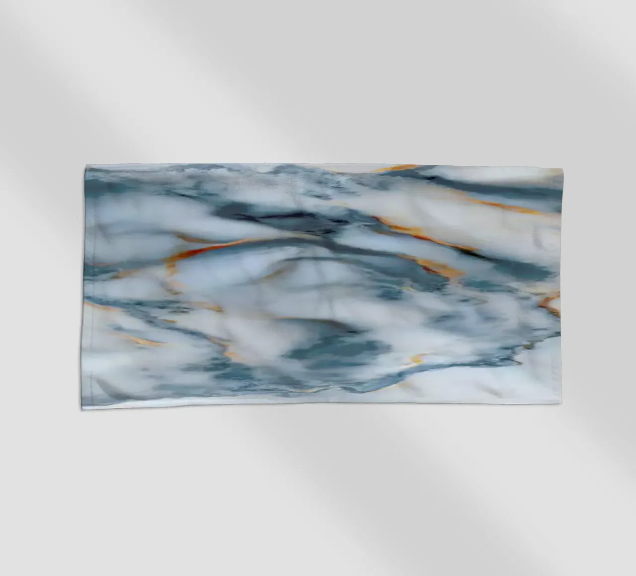 Spain Marble Map beach towel by Octavian