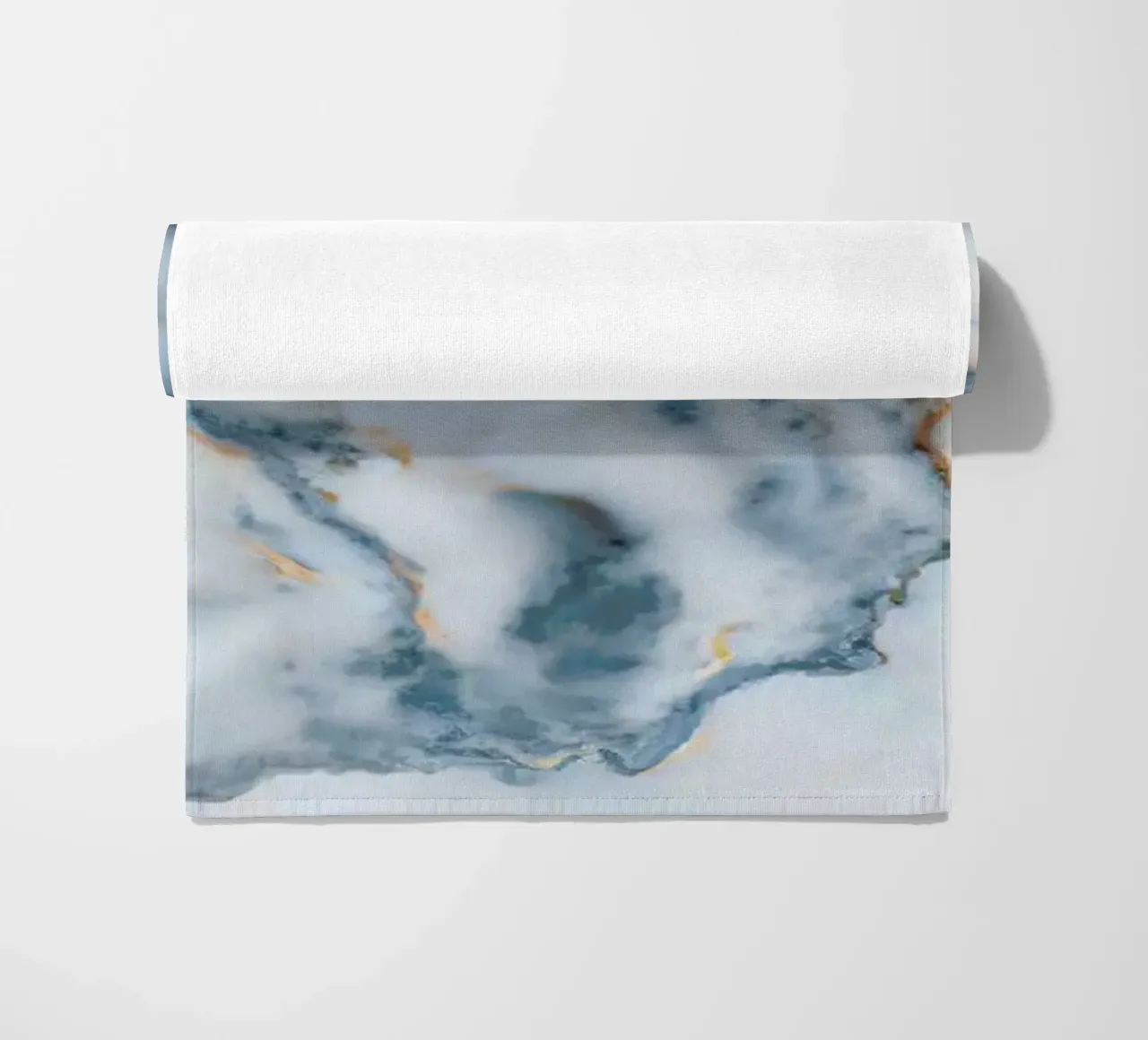 Spain Marble Map beach towel by Octavian