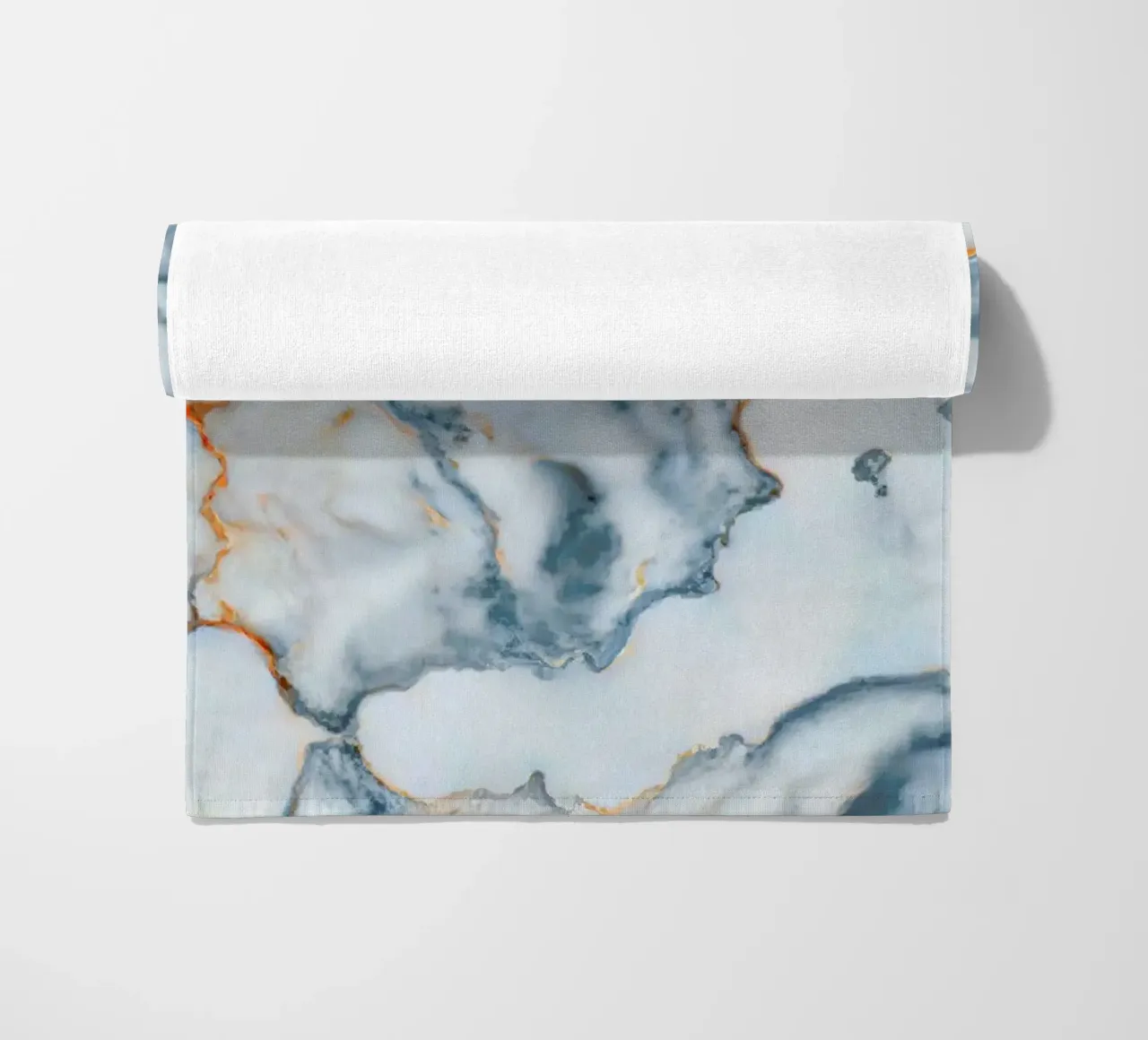 Spain Marble Map beach towel by Octavian