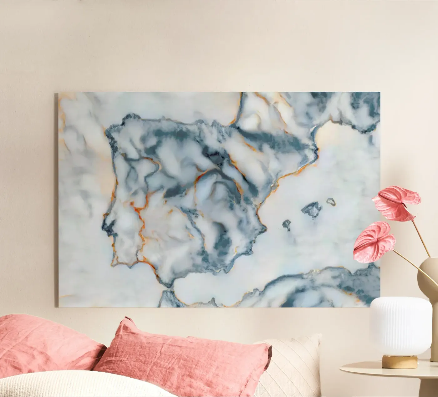 Spain Marble Map plexiglas de Octavian