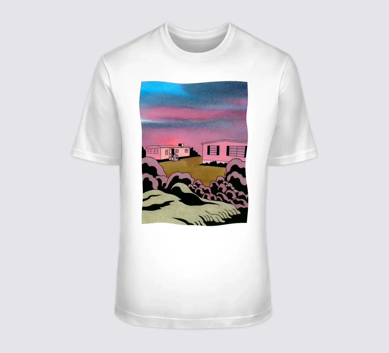 Ken Price Due Eremiti t-shirt da Marcobarshop
