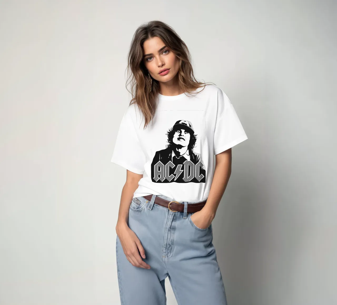 Arte della band AC/DC t-shirt da vanhesling