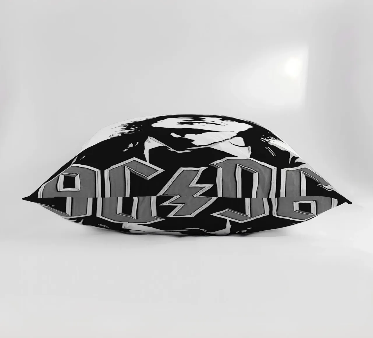 AC/DC band art decorative cushion by vanhesling