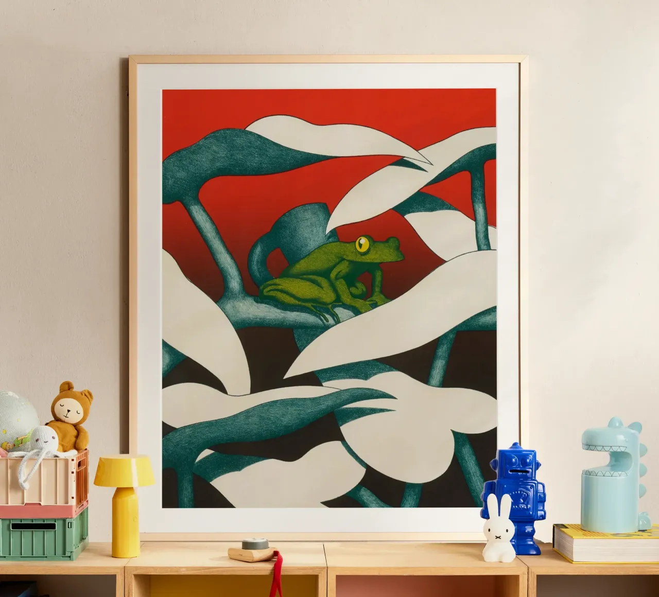 Coppa Ken Price Jivaroland Frog poster da Marcobarshop