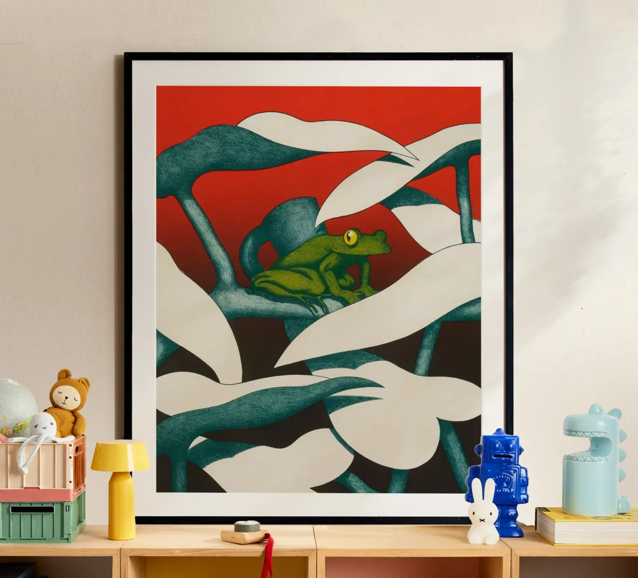 Coppa Ken Price Jivaroland Frog poster da Marcobarshop