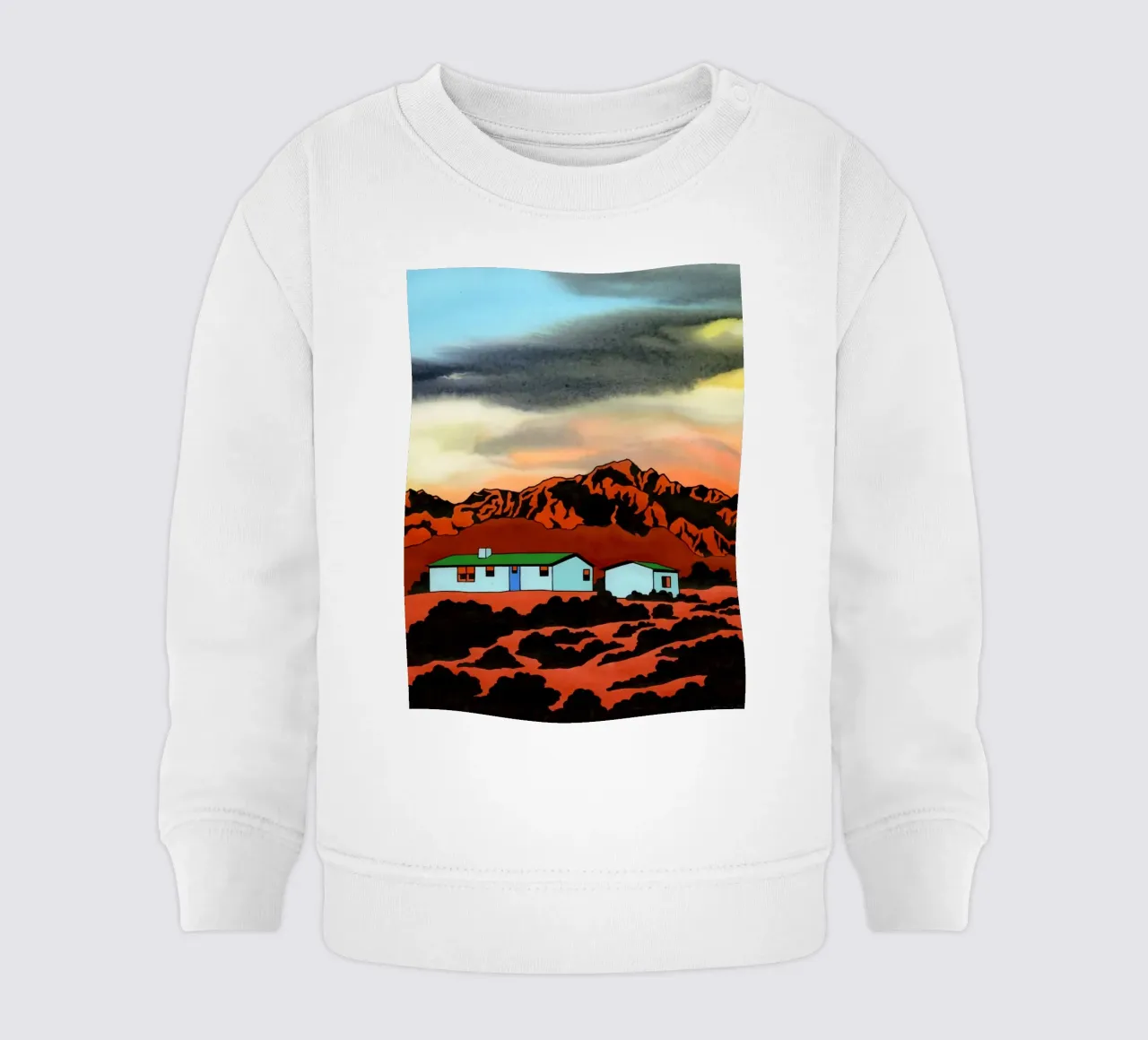 Ken Price Vivere nel fango felpa neonato da Marcobarshop