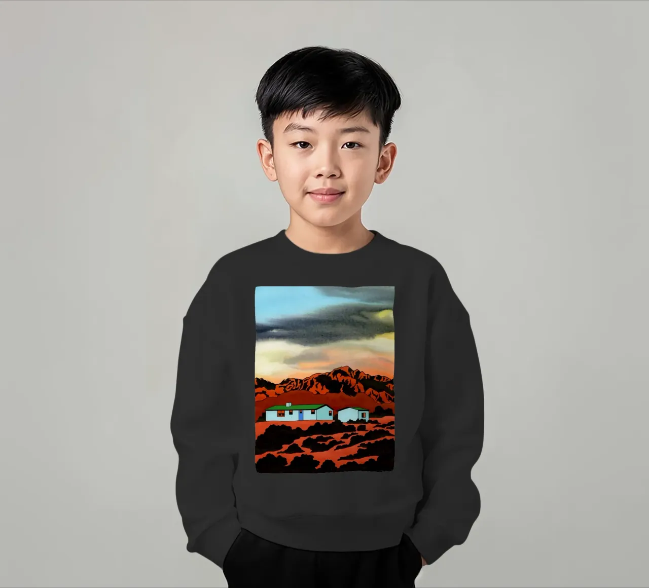 Ken Price Vivere nel fango felpa bambino da Marcobarshop