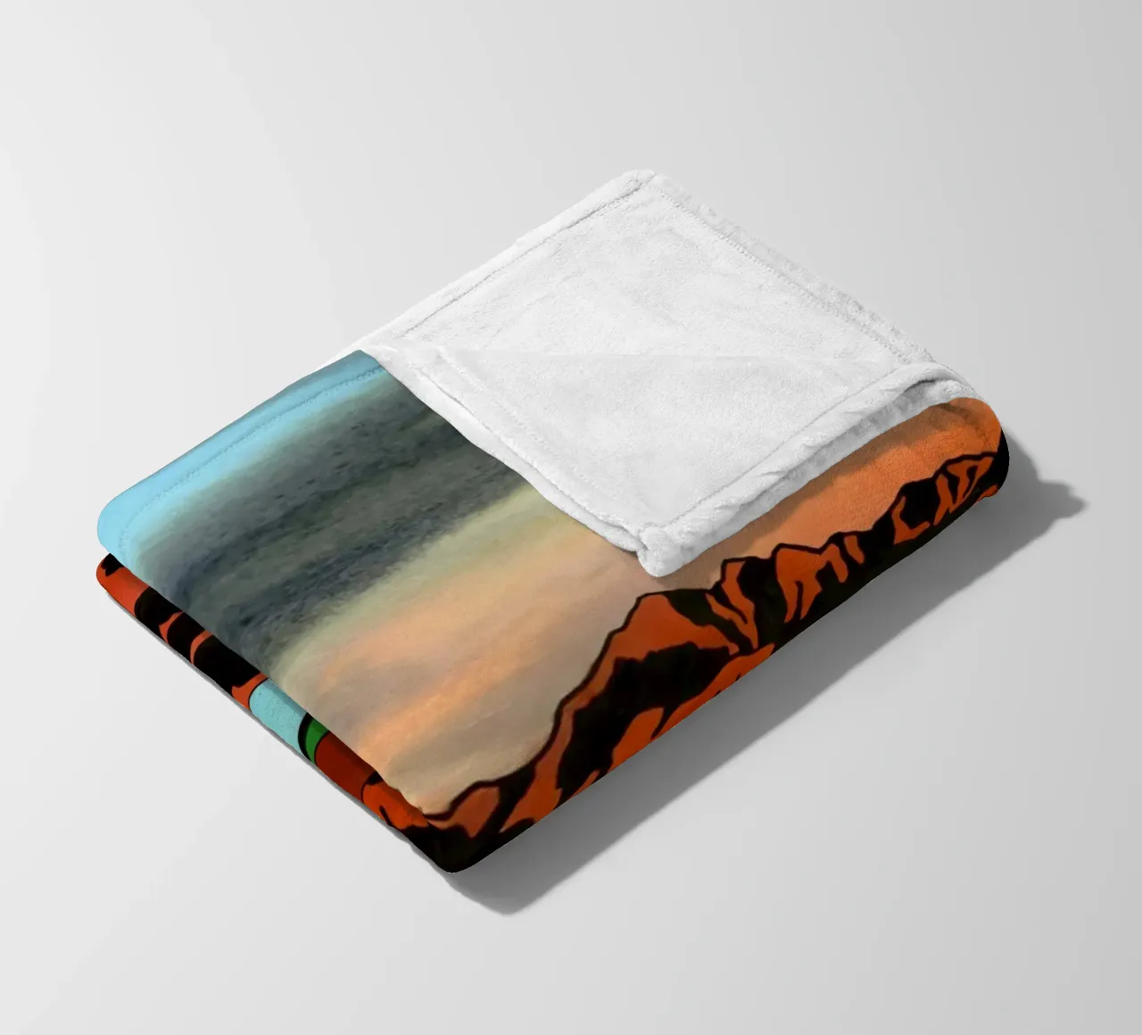 Ken Price Vivere nel fango coperta in pile da Marcobarshop