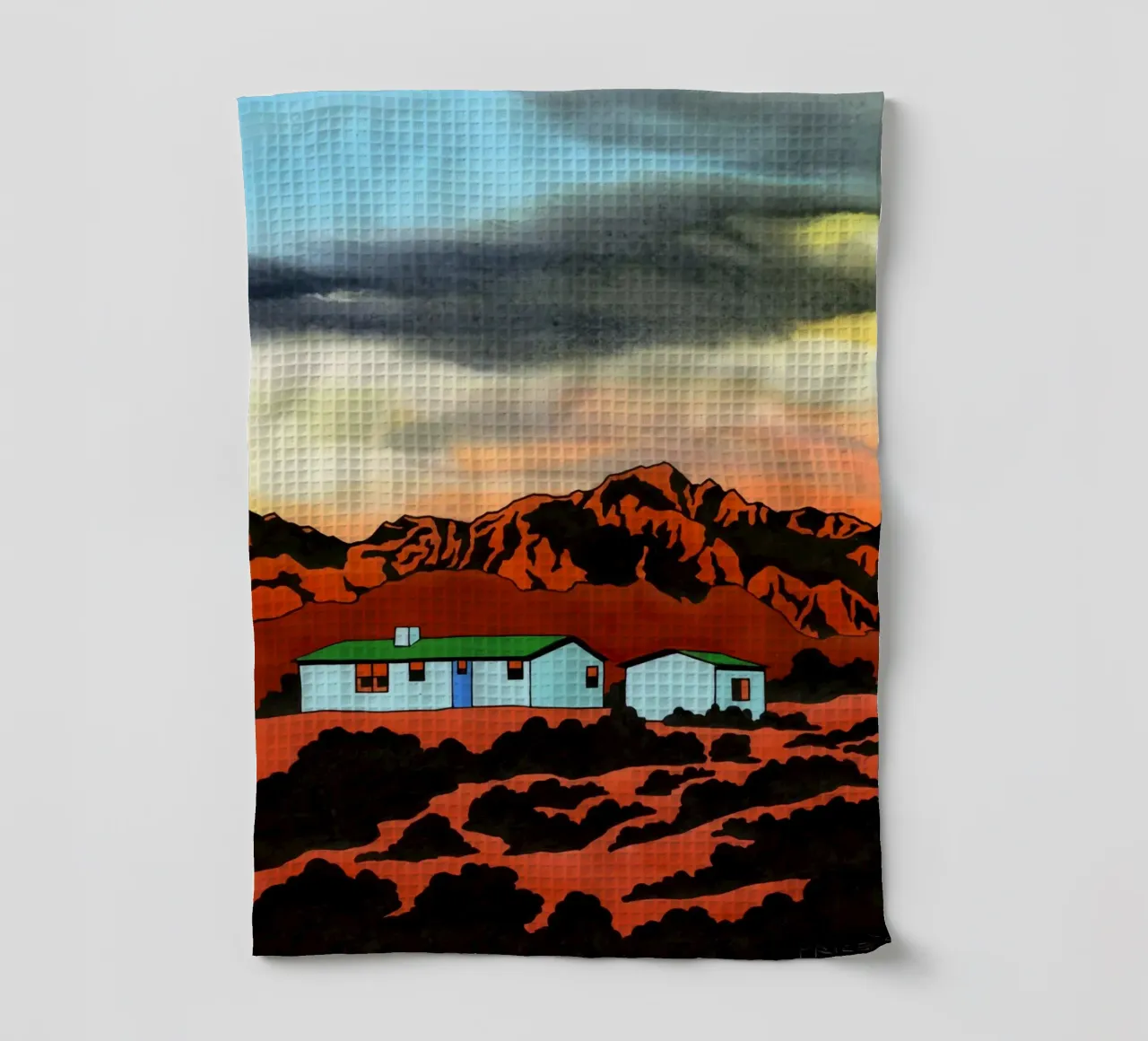 Ken Price Vivere nel fango canovaccio da cucina da Marcobarshop