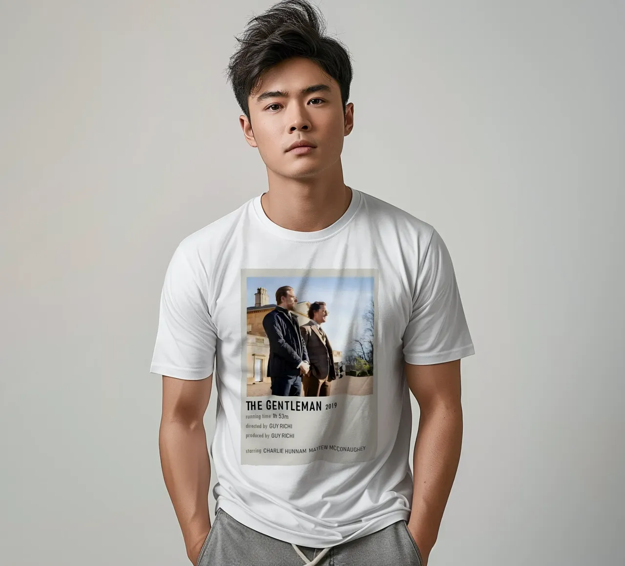 THE GENTLEMAN 2019 t-shirt da MVFminimalist