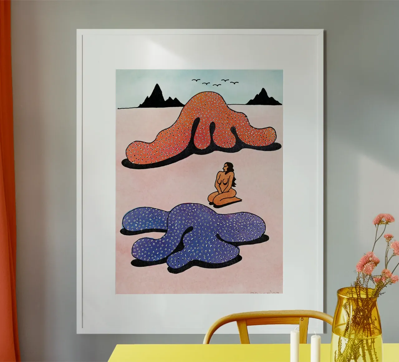 Ken Price Meerjungfrau Poster von Marcobarshop