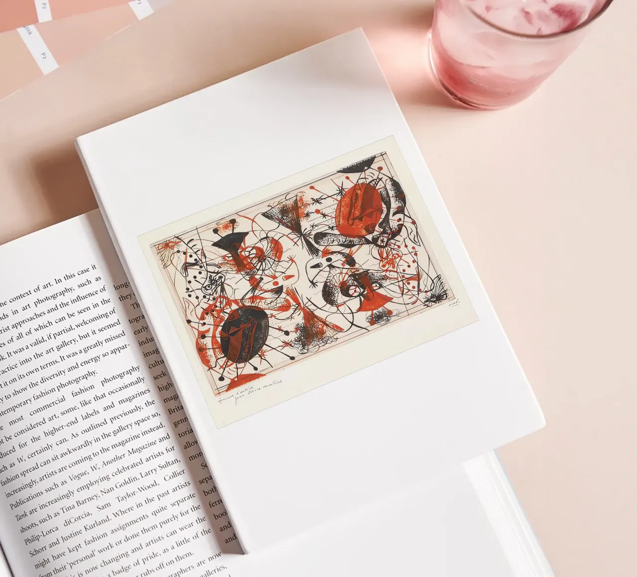 Black and Red notebook by Narciso