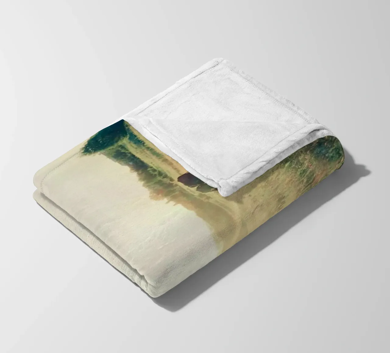 Sunshine Farm fleece blanket by KISSA STUDIO