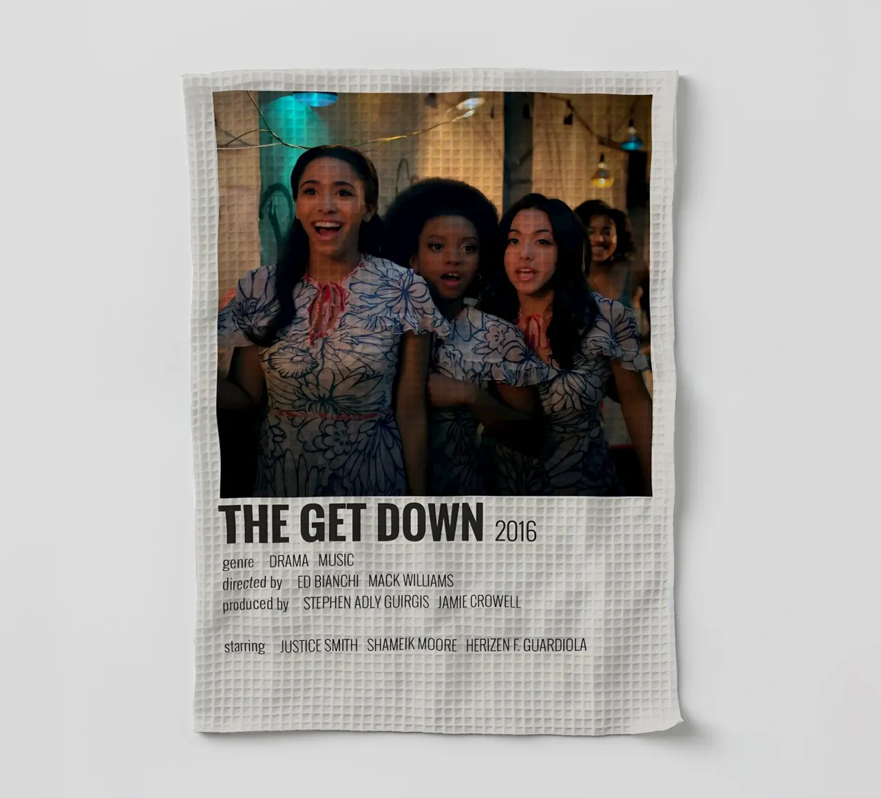 THE GET DOWN 2016 canovaccio da cucina da MVFminimalist