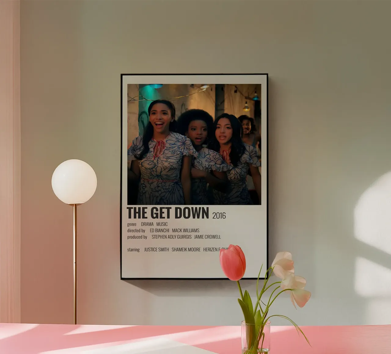 THE GET DOWN 2016 acrylic glass by MVFminimalist