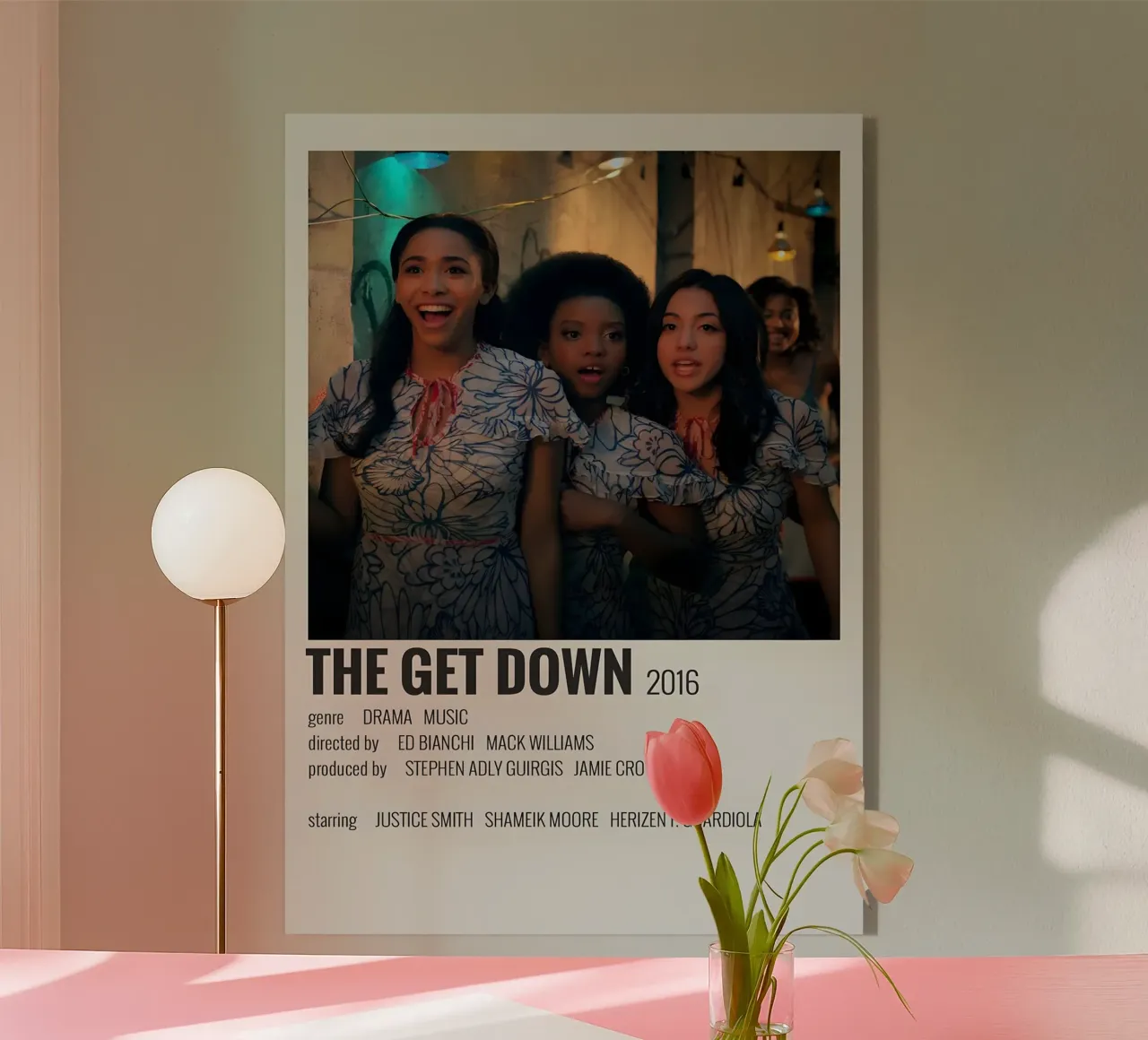 THE GET DOWN 2016 acrylic glass by MVFminimalist