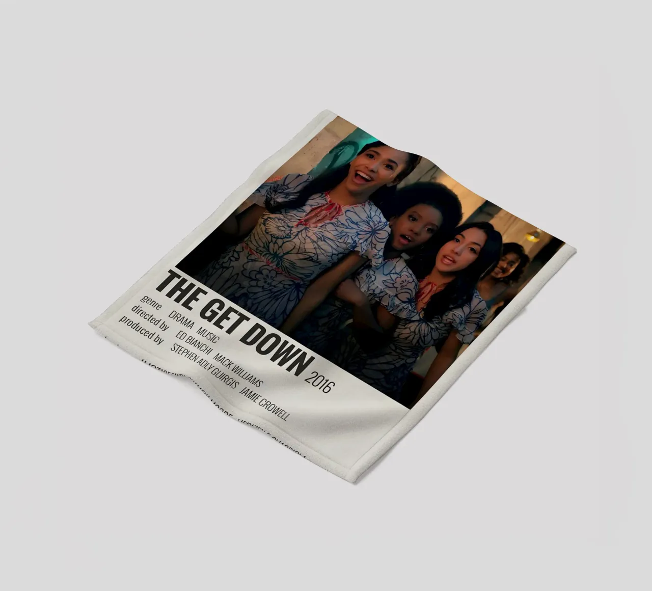 THE GET DOWN 2016 coperta in pile da MVFminimalist