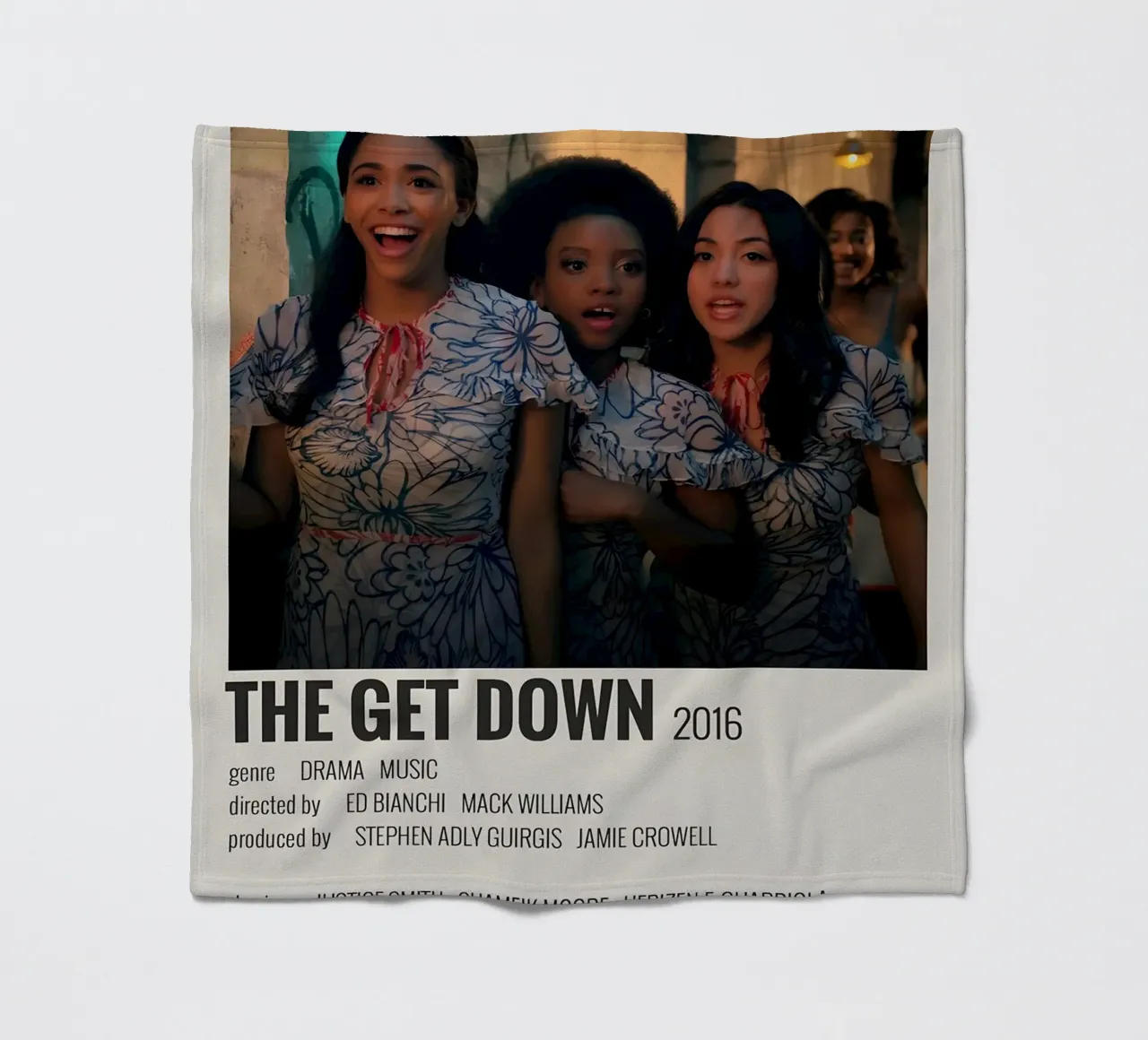 THE GET DOWN 2016 coperta in pile da MVFminimalist