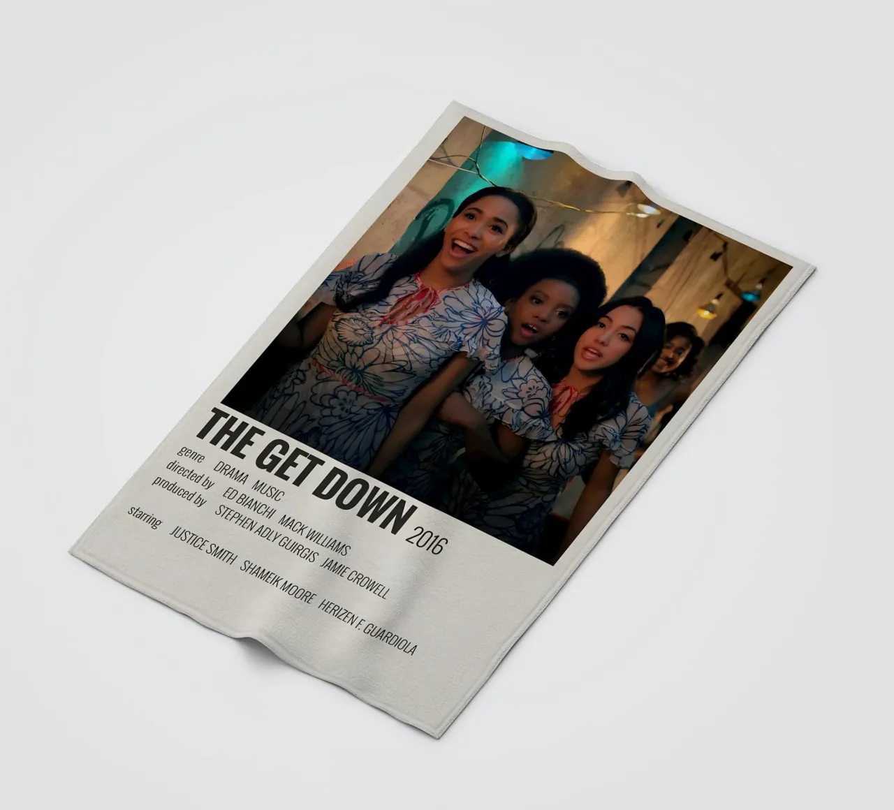 THE GET DOWN 2016 coperta in pile da MVFminimalist