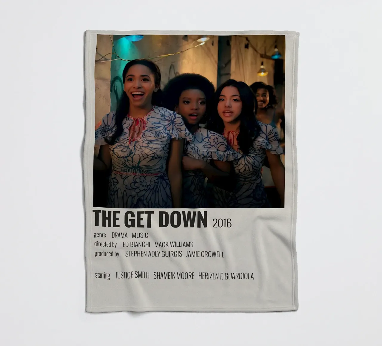 THE GET DOWN 2016 coperta in pile da MVFminimalist