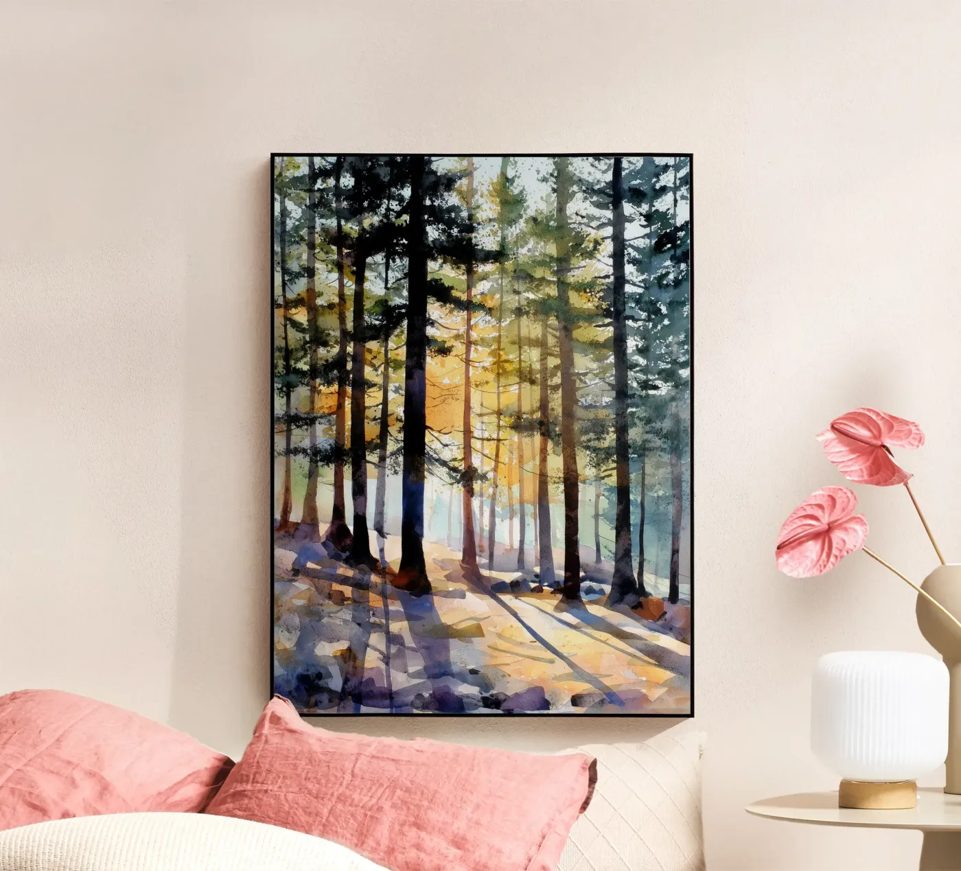 Foresta Lightfall plexiglass da Louise Wilder Studio