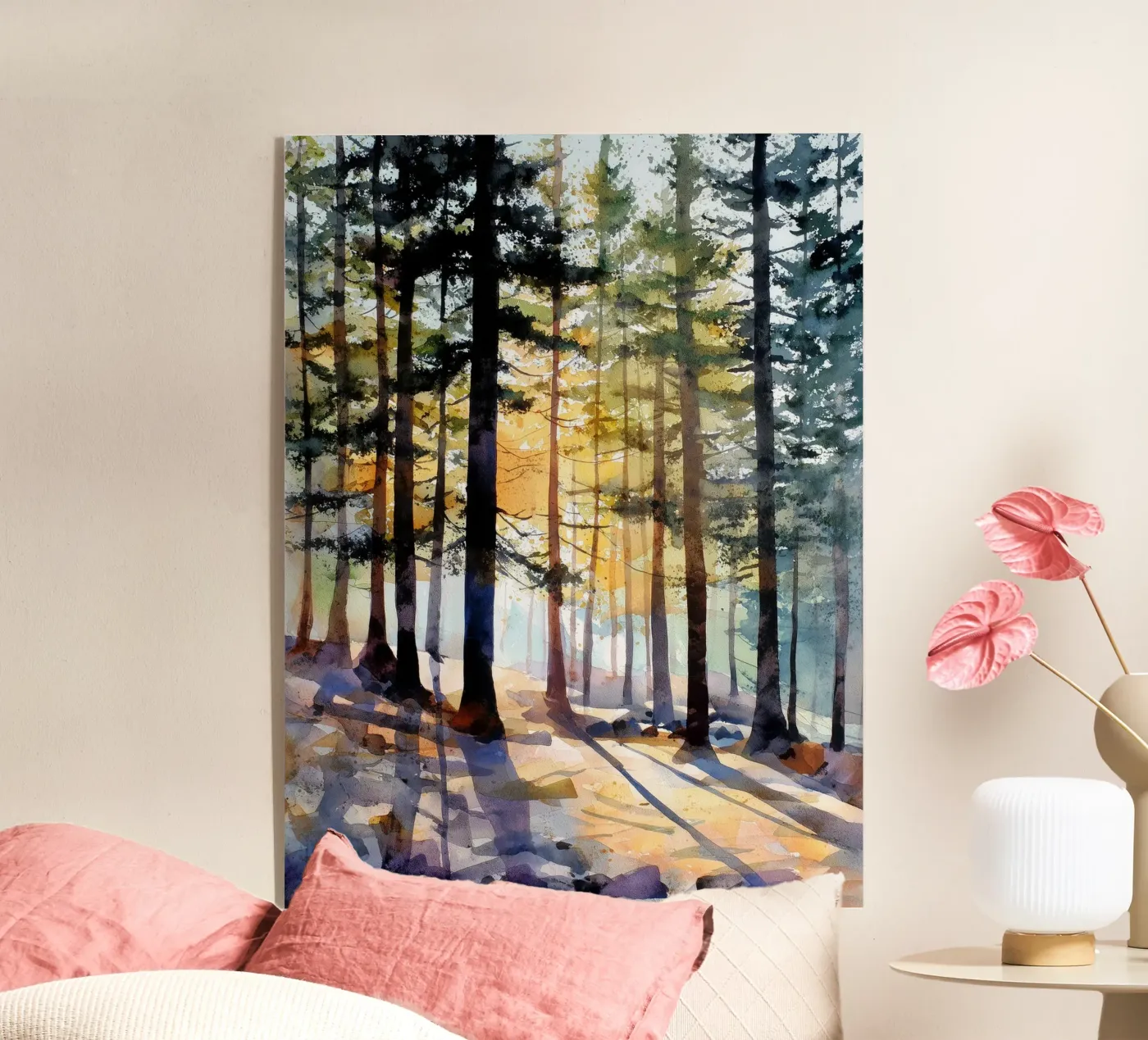 Foresta Lightfall plexiglass da Louise Wilder Studio