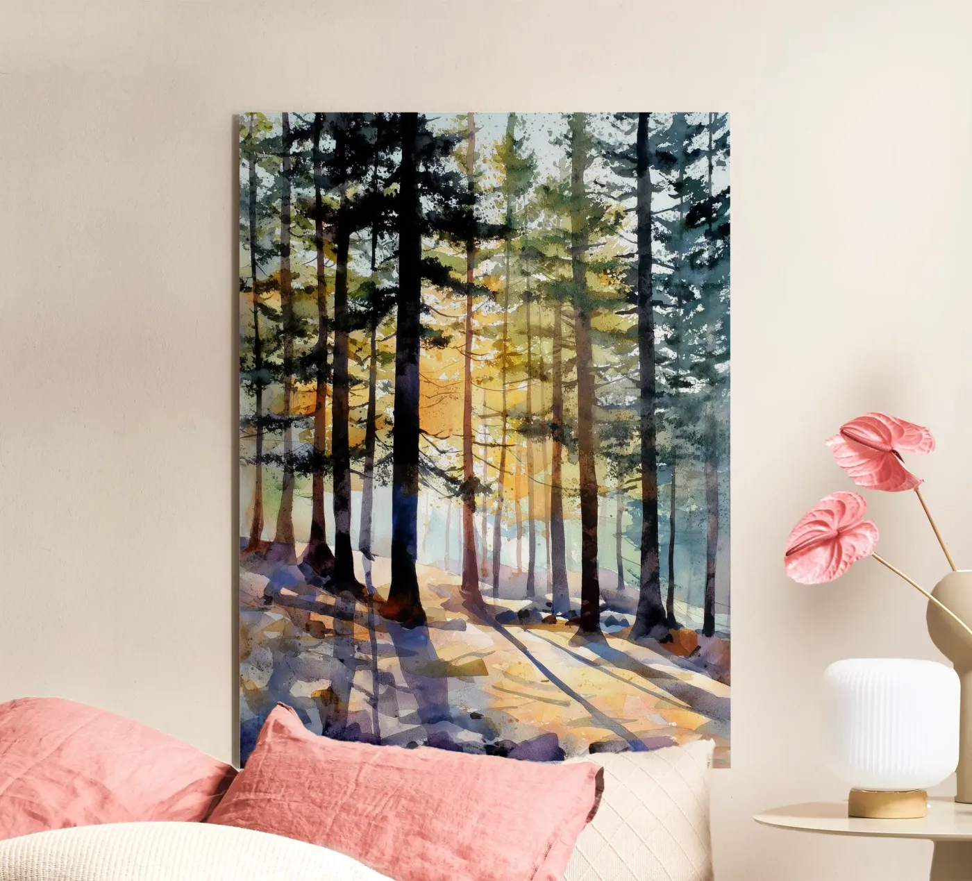 Foresta Lightfall pannello forex da Louise Wilder Studio