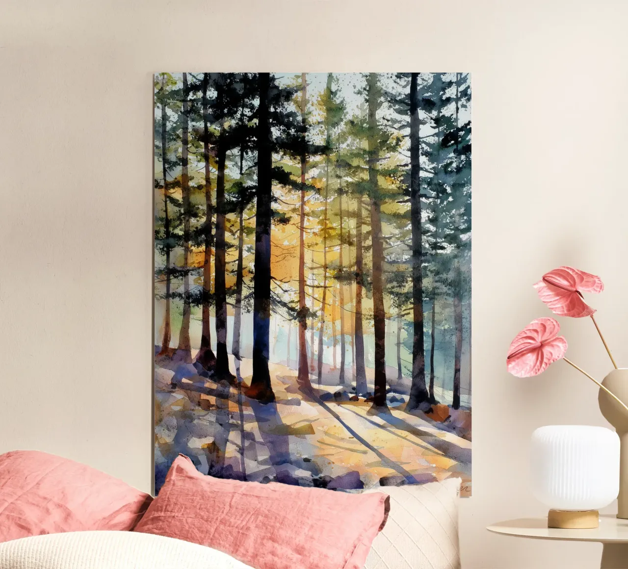 Foresta Lightfall carta hahnemühle da Luke Wilder Studio