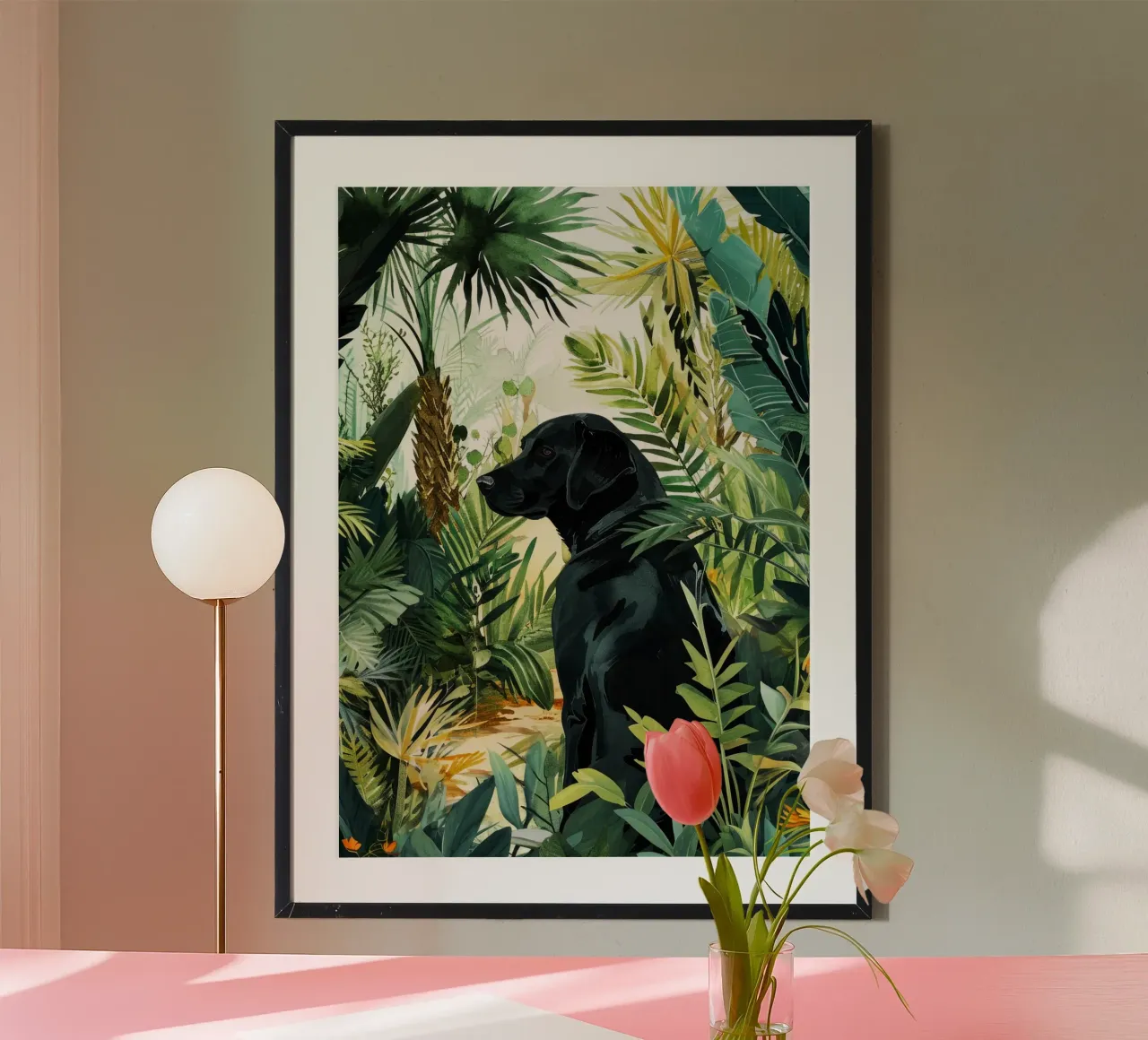Cane tropicale carta hahnemühle da Justyna Jaszke JBJart