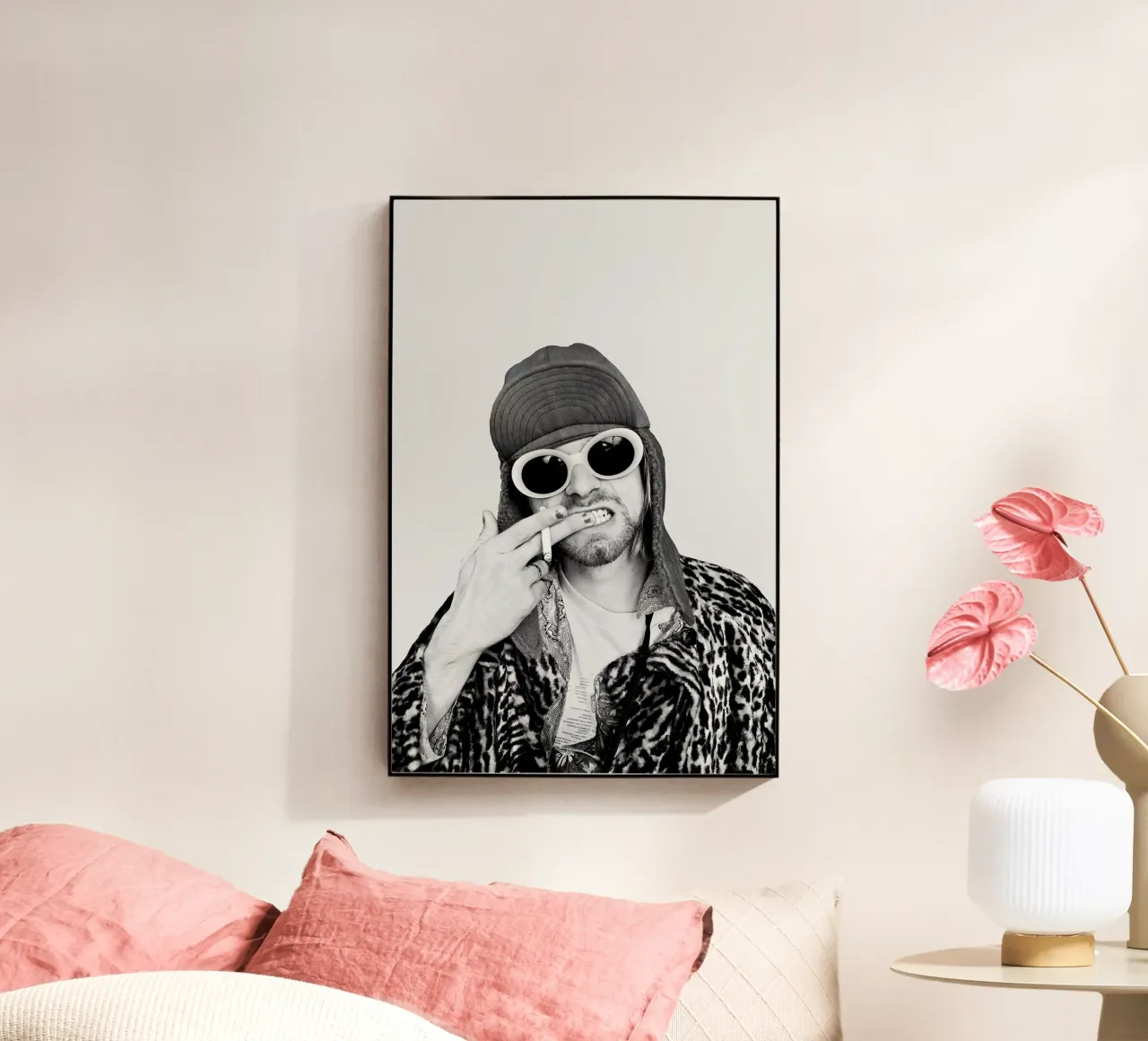 Kurt Cobain and Cigarette plexiglass da nicol shop