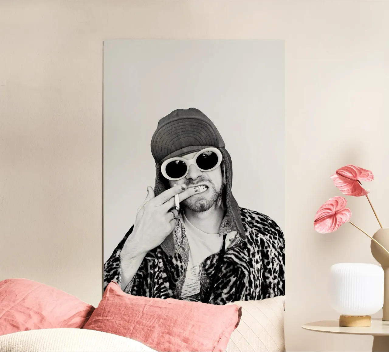 Kurt Cobain and Cigarette carta hahnemühle da nicol shop
