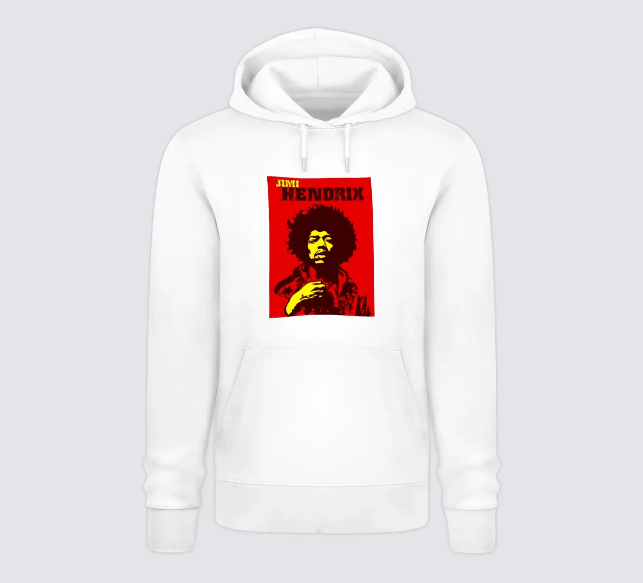 jimi hendrix felpa con cappuccio da vanhesling