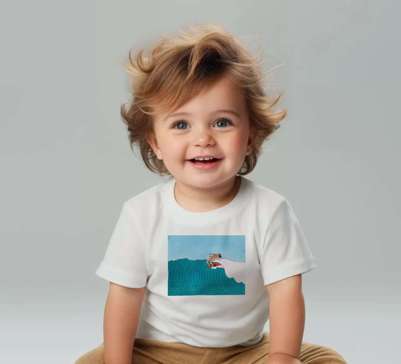 Ken Price Surfen im Zustand der Natur Baby T-Shirt von Marcobarshop