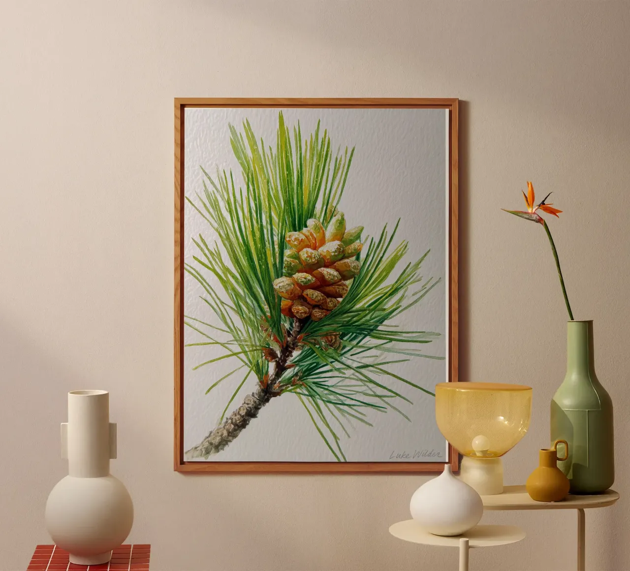 Pino lodgepole alluminio dibond da Luke Wilder Studio